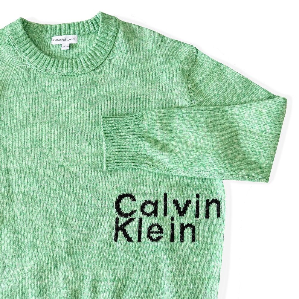 Secondhand Calvin Klein, Green Sweater